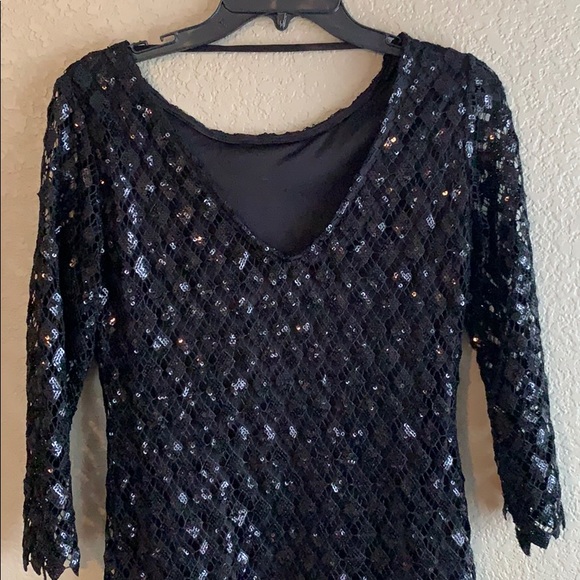 Beautiful Romeo and Juliet couture LBD - Picture 6 of 8